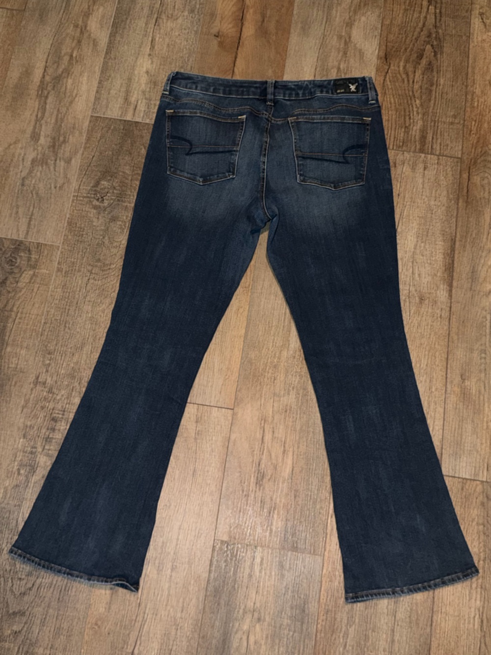 American Eagle skinny kick jeans 14 short - Picture 3 of 9